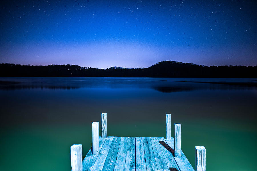 Stars on the Lake Photograph by Manda Renee | Fine Art America