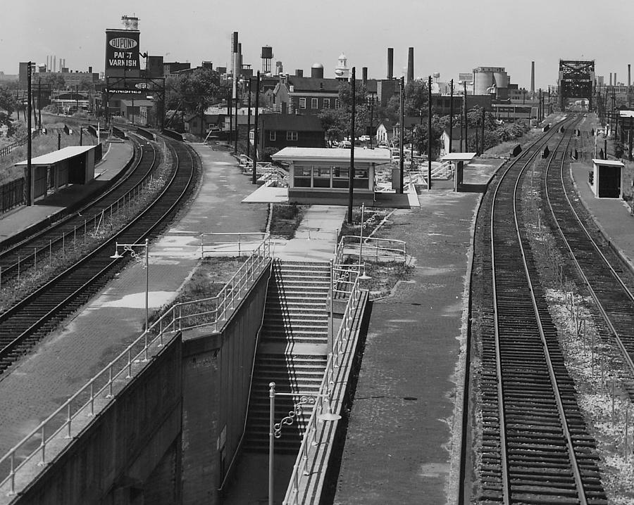 Clybourn Junction Station - 1959 #3 Photograph by Chicago and North Western Historical Society