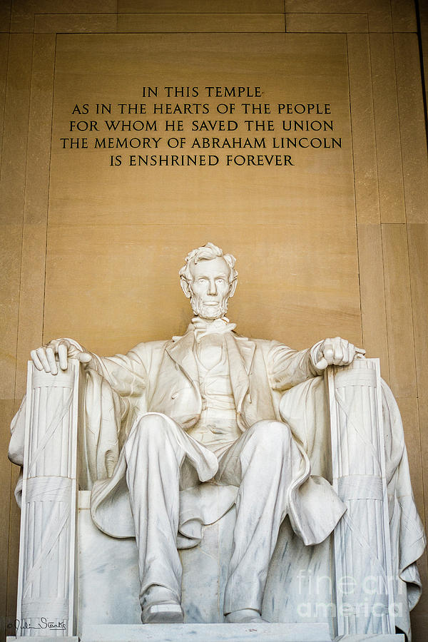 Statue Of Abraham Lincoln #7 Photograph