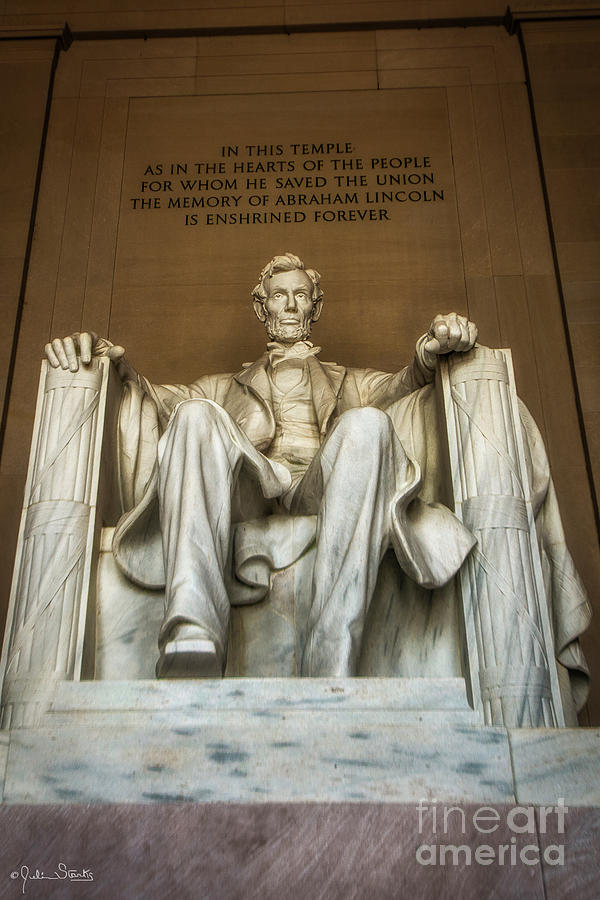 Statue Of Abraham Lincoln #8 Photograph