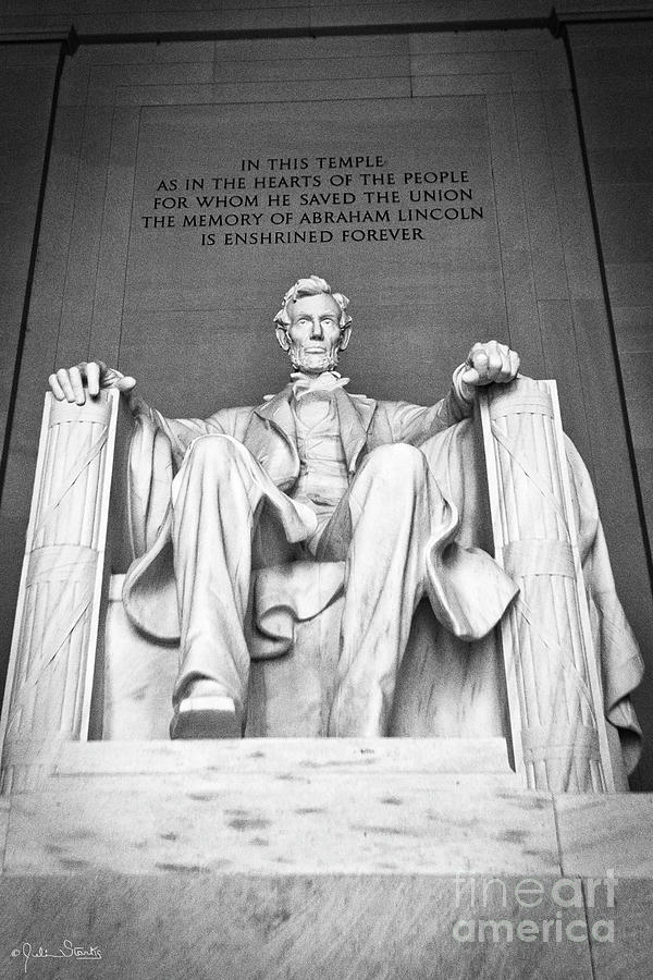 Statue Of Abraham Lincoln #9 Photograph