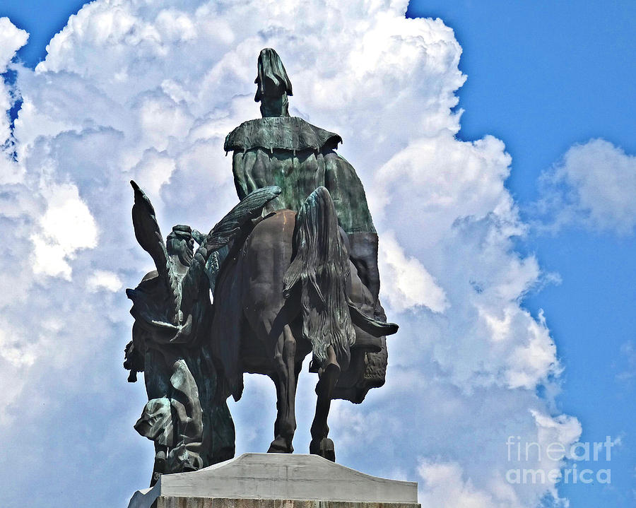 Statue of Kaiser Wilhelm in Koblenz #1 Photograph by Humphrey Isselt