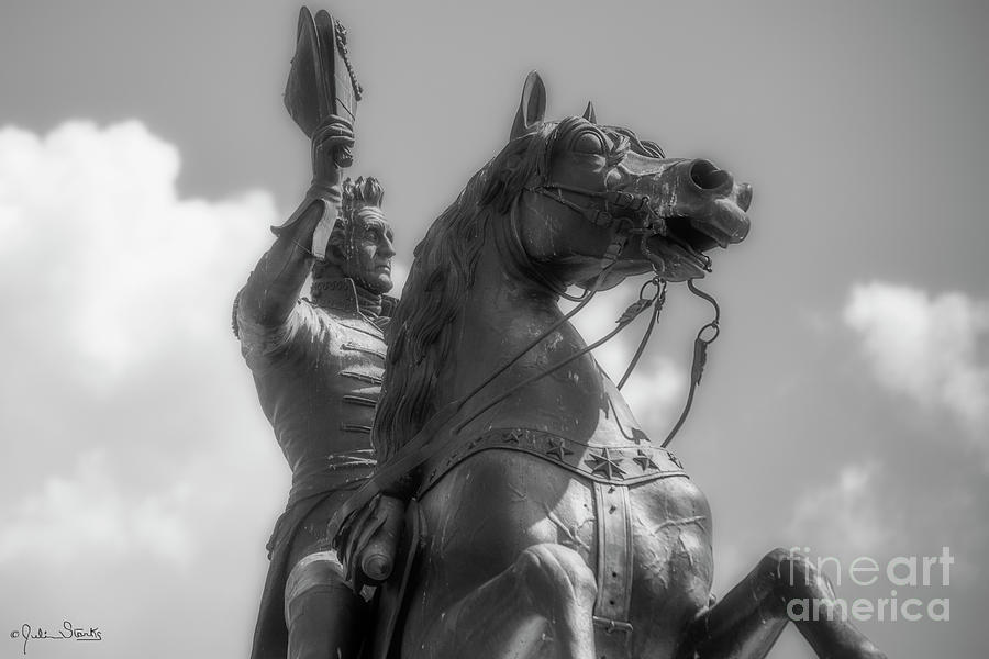 Statue Of President Andrew Jackson #2 Photograph