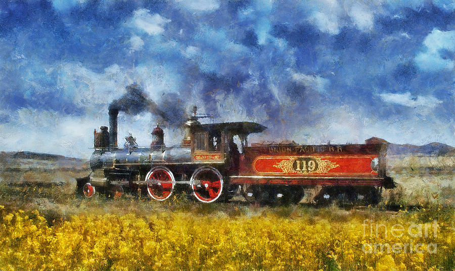 Steam Locomotive #1 Photograph by Ian Mitchell