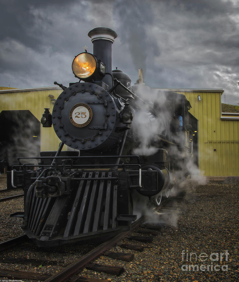 Steam Locomotive #1 Photograph by Mitch Shindelbower