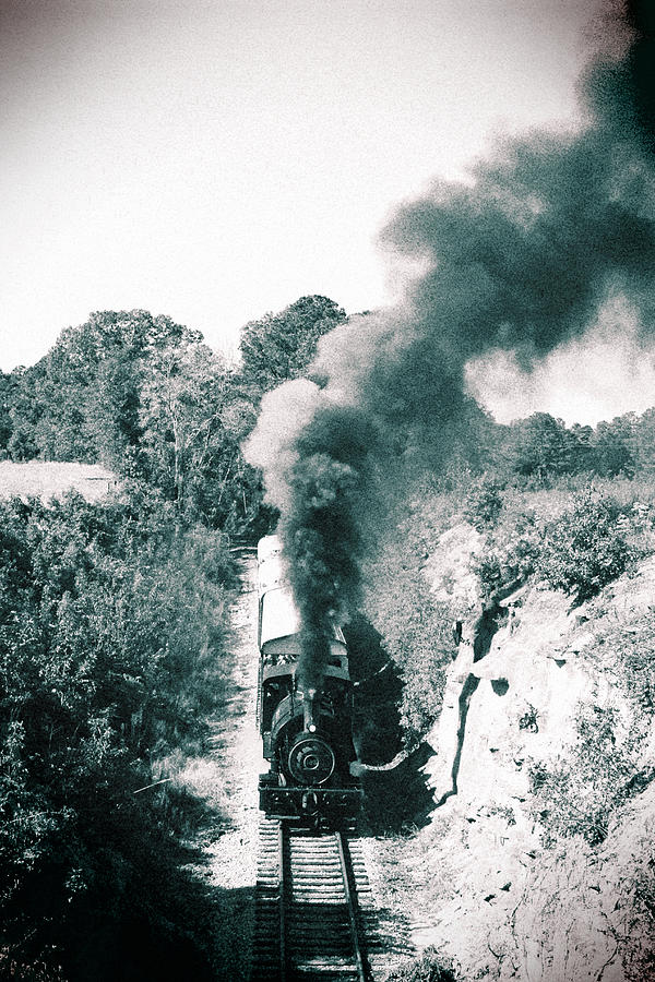 Steam on the South Carolina Railroad Museum 2 #2 Photograph by Joseph C Hinson