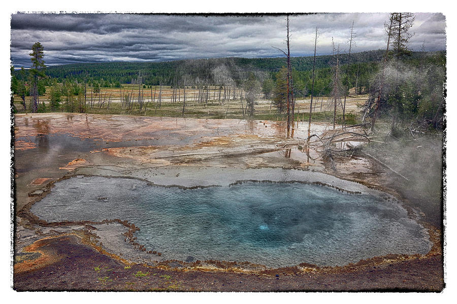 Steam Pool Yellowstone #1 Photograph by Hugh Smith