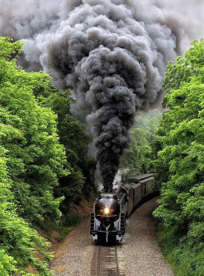 Steaming Photograph by Art Cole