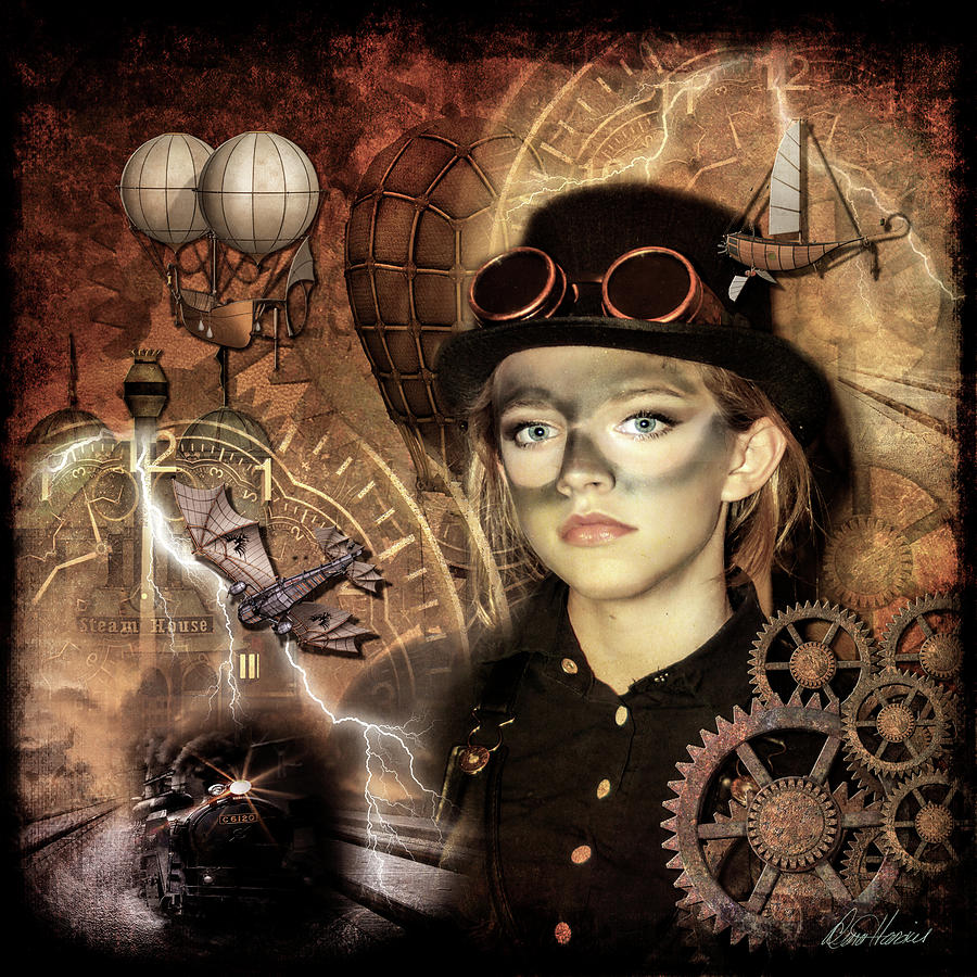 Steampunk Princess #1 Photograph by Diana Haronis