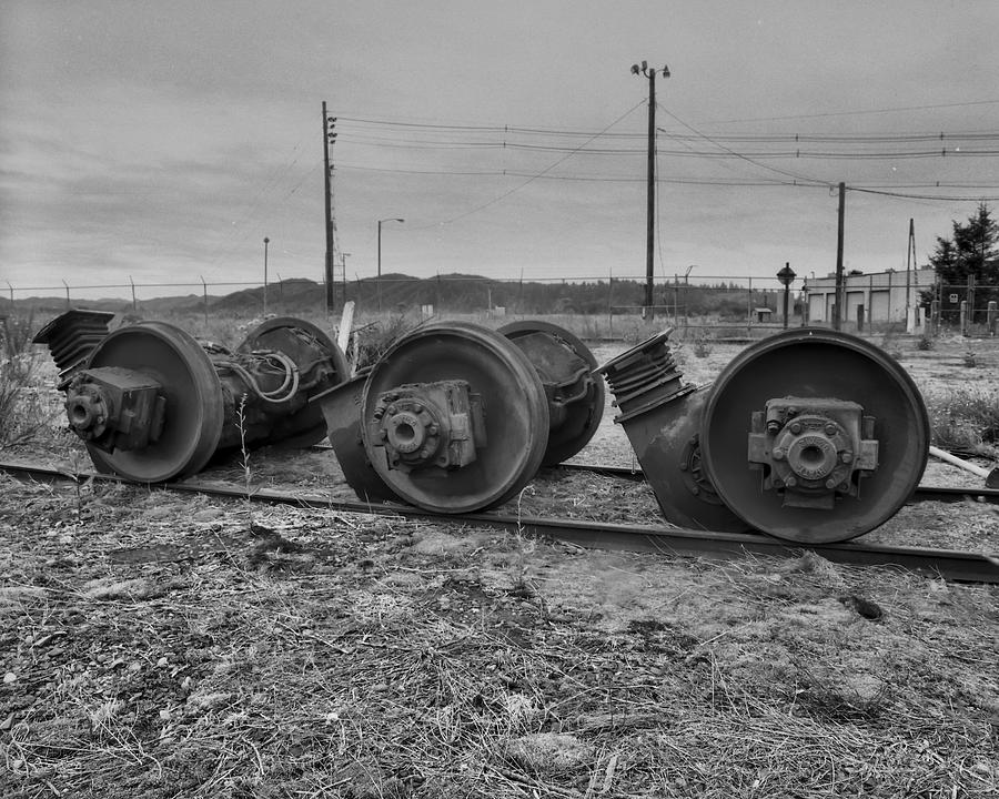 Steel Wheels #1 Photograph by HW Kateley