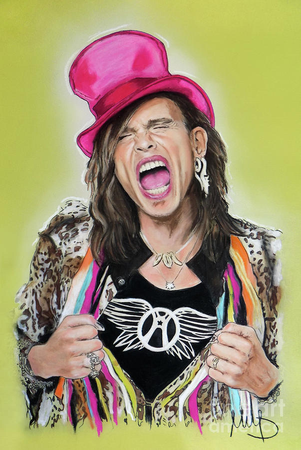 Steven Tyler Painting - Steven Tyler 2 #1 by Melanie D