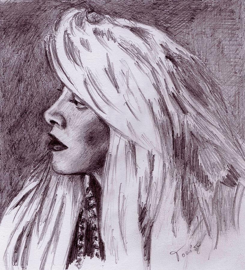 Stevie Nicks Drawing by Toon De Zwart Fine Art America