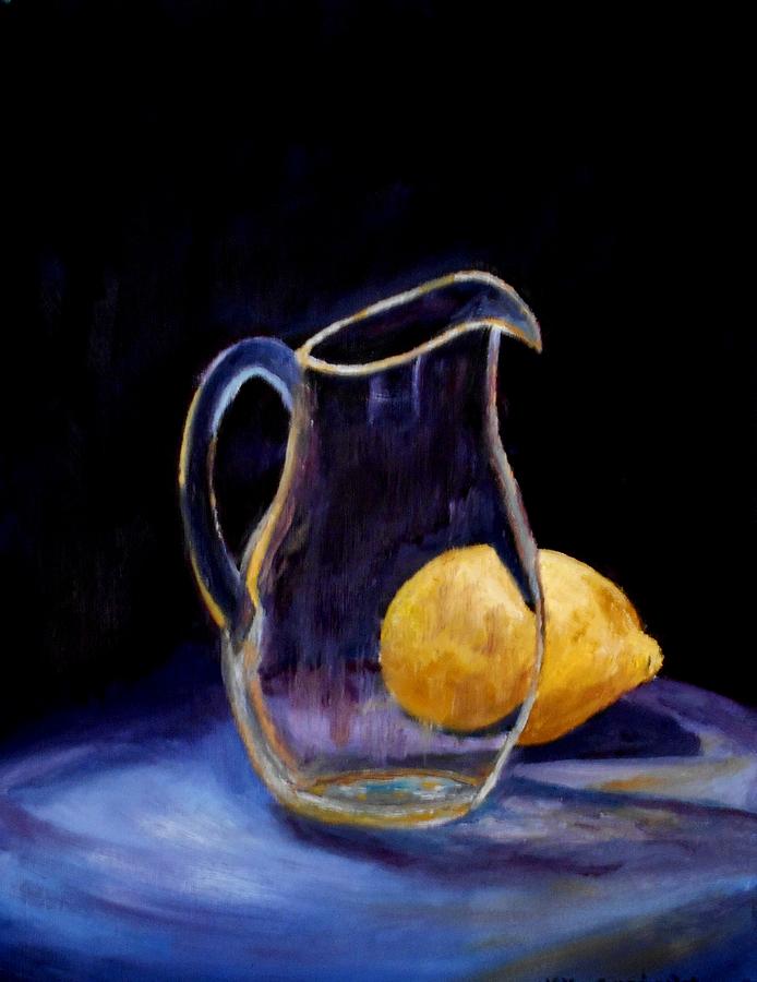 Still life  #1 Painting by Konstantinos Charalampopoulos