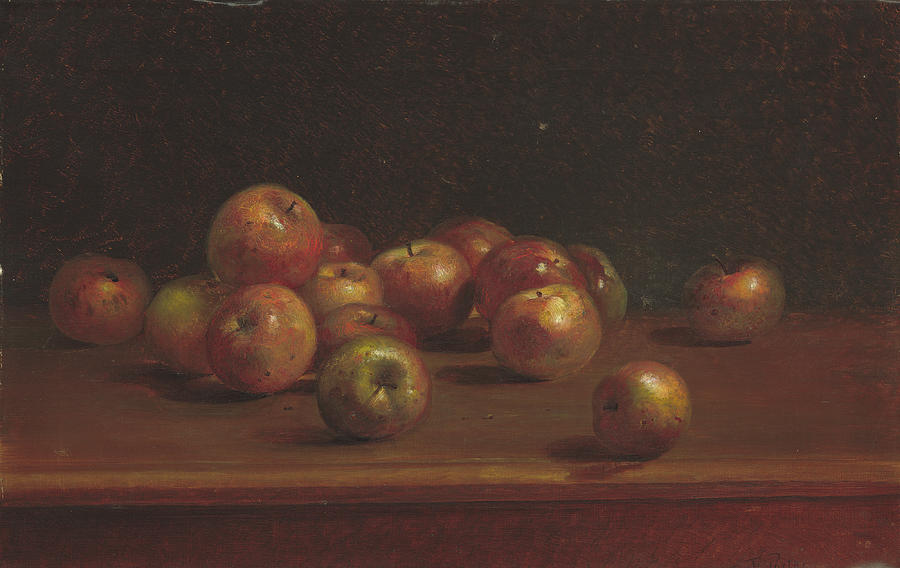 Still Life with Apples #2 Painting by Charles Ethan Porter
