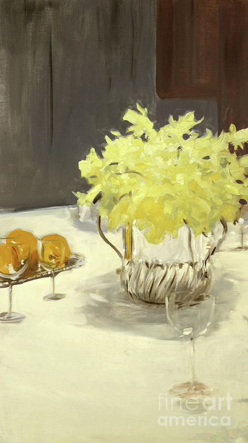 Still Life with Daffodils Painting by John Singer Sargent