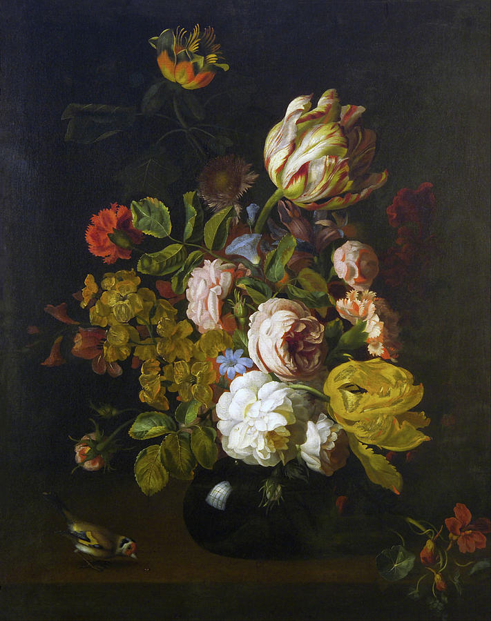 Still Life with Flowers #2 Painting by Tobias Stranover