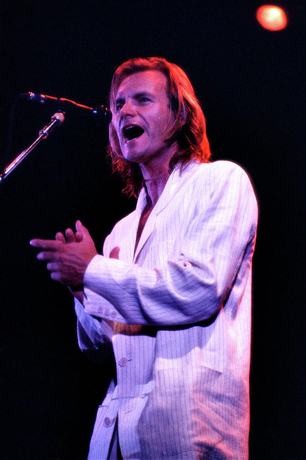 Sting live concert in Florence, Italy Photograph by Federico Magonio