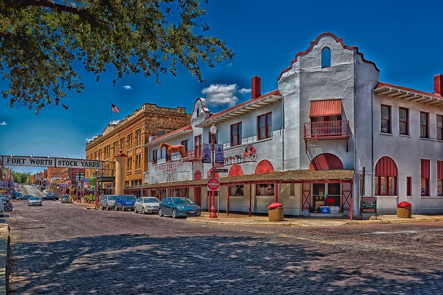 Stockyards District of Fort Worth #1 Photograph by Mountain Dreams