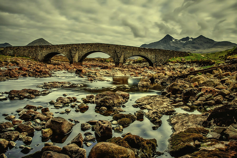 Stone Bridge In Scotland #1 Photograph by Mountain Dreams