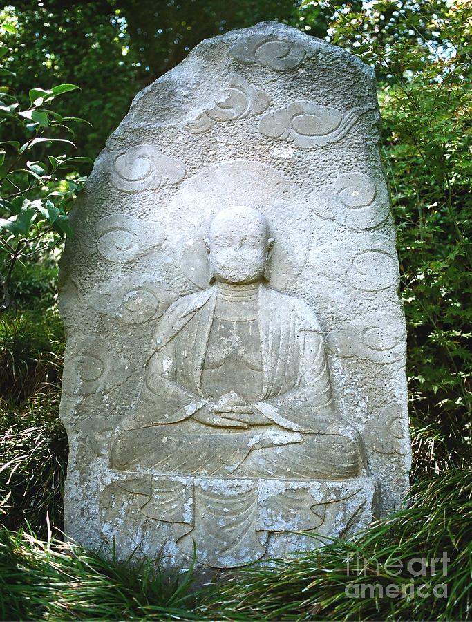 Stone Buddha  #1 Photograph by Dean Triolo