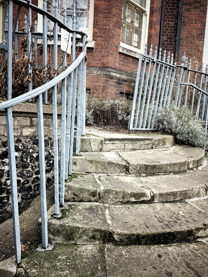 Stone steps detail #1 Photograph by Tom Gowanlock