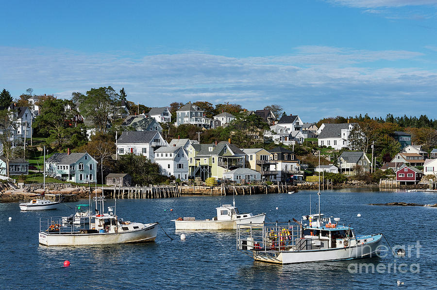 Stonington Harbor Photograph by John Greim - Fine Art America