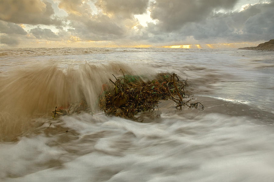 Storm at Sea Photograph by Lesley Walters - Fine Art America