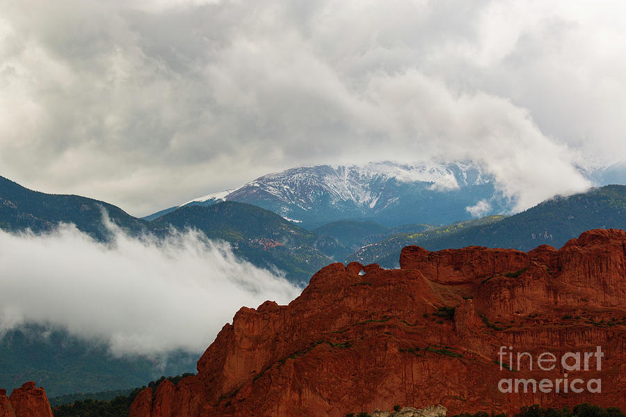 Storm Brewing at Garden of the Gods #1 Photograph by Steven Krull