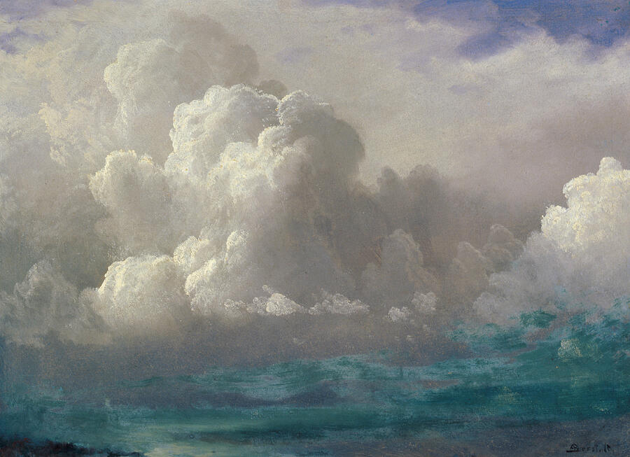 Storm Clouds #1 Painting by Albert Bierstadt - Fine Art America