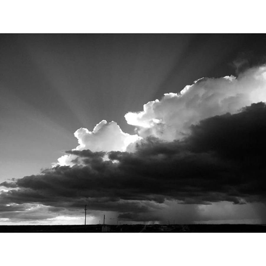 Sunset Photograph - Storm On The Everglades At Sunset #1 by Juan Silva