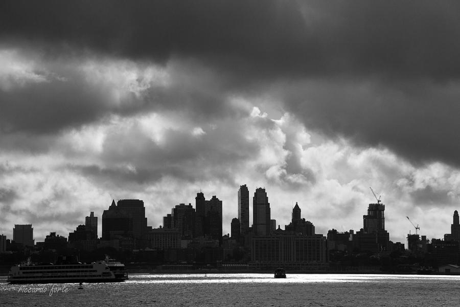 Stormy Manhattan - New York City #1 Photograph by Riccardo Forte