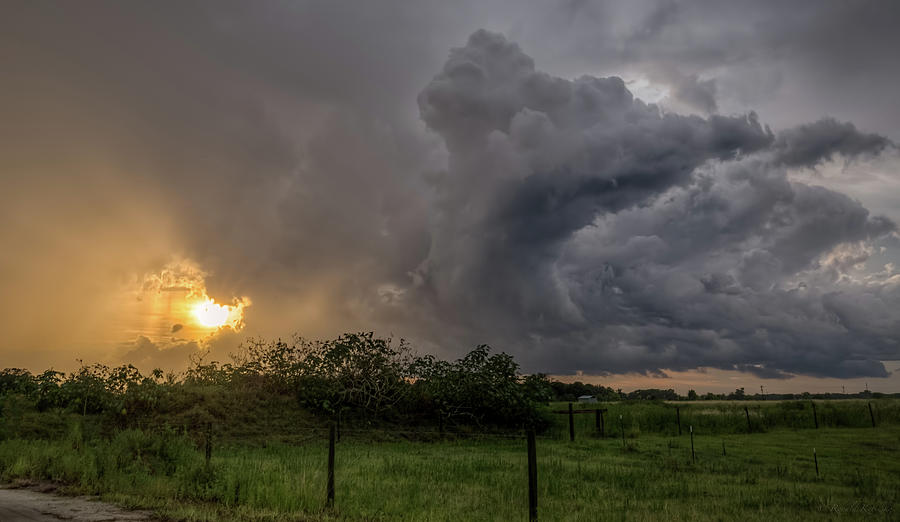 Stormy Sunset #1 Photograph by Ronald Kotinsky - Pixels