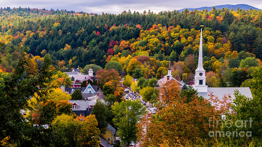 Stowe Vermont #4 Photograph by Scenic Vermont Photography