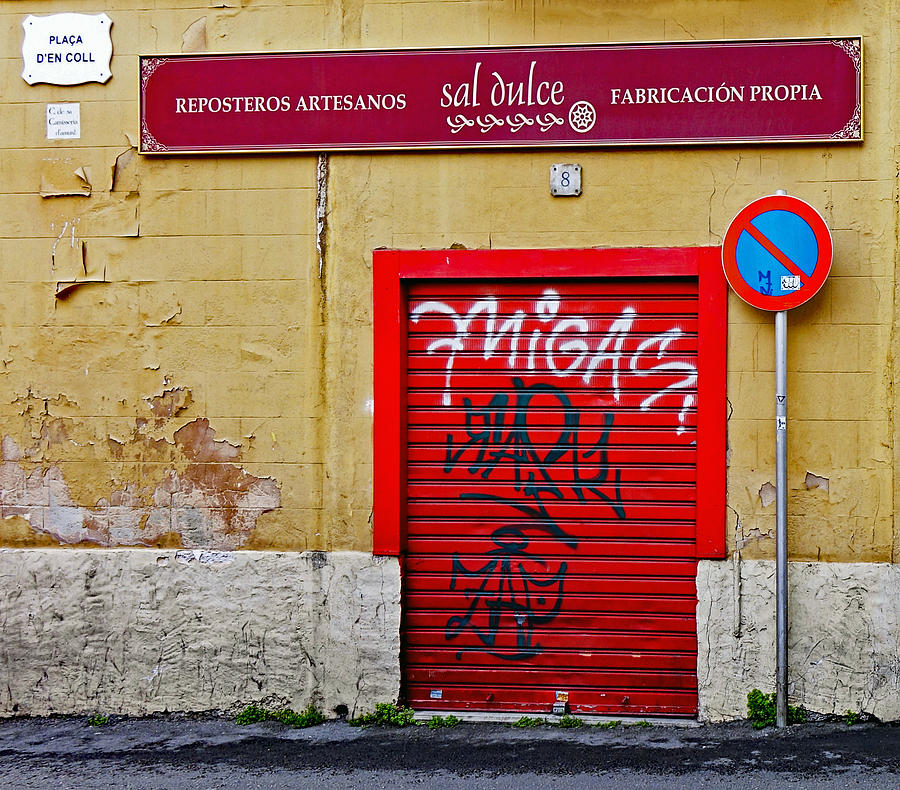 Street Art In Palma Majorca Spain #1 Photograph by Rick Rosenshein