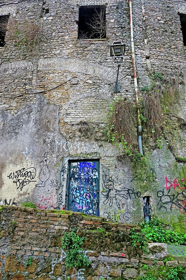 Street Art In Rome Italy #1 Photograph by Rick Rosenshein