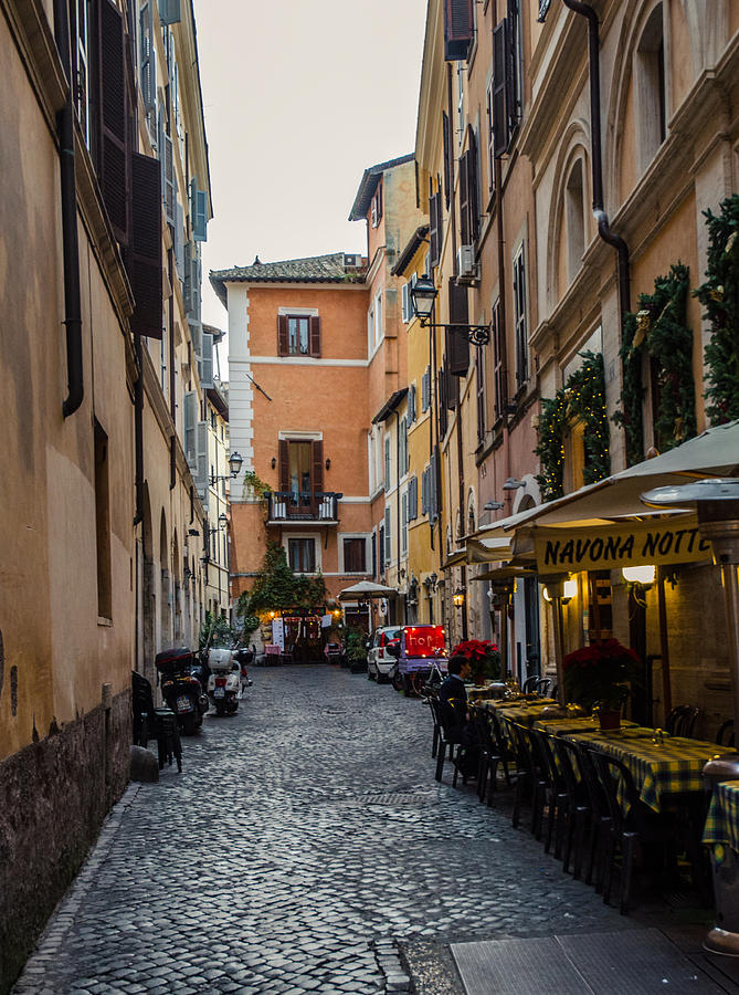 Streets of Rome - Italy Photograph by AM FineArtPrints - Pixels