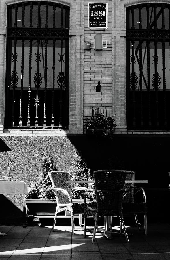 Streets of Seville - In Black and White #2 Photograph by AM FineArtPrints