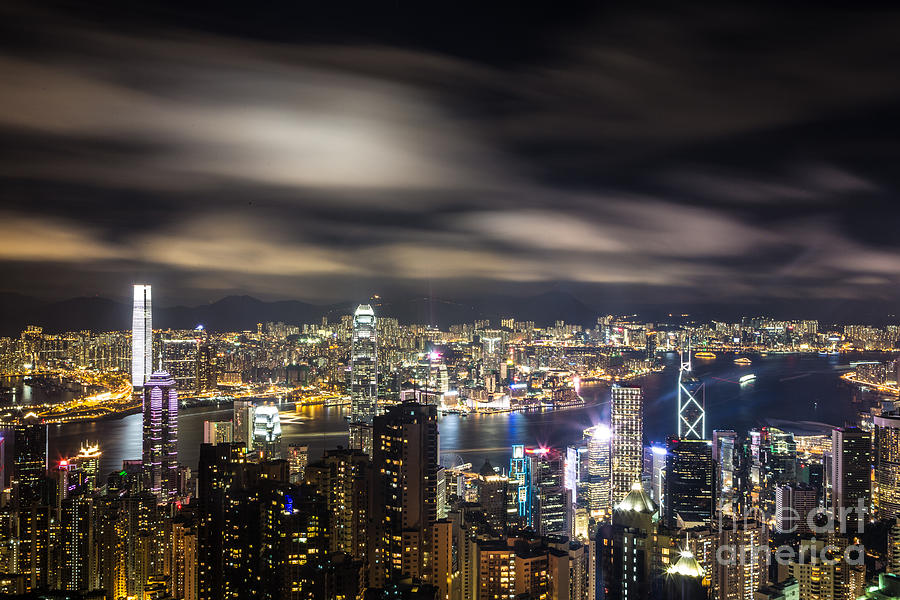 Stunning Hong Kong #1 Photograph by Didier Marti
