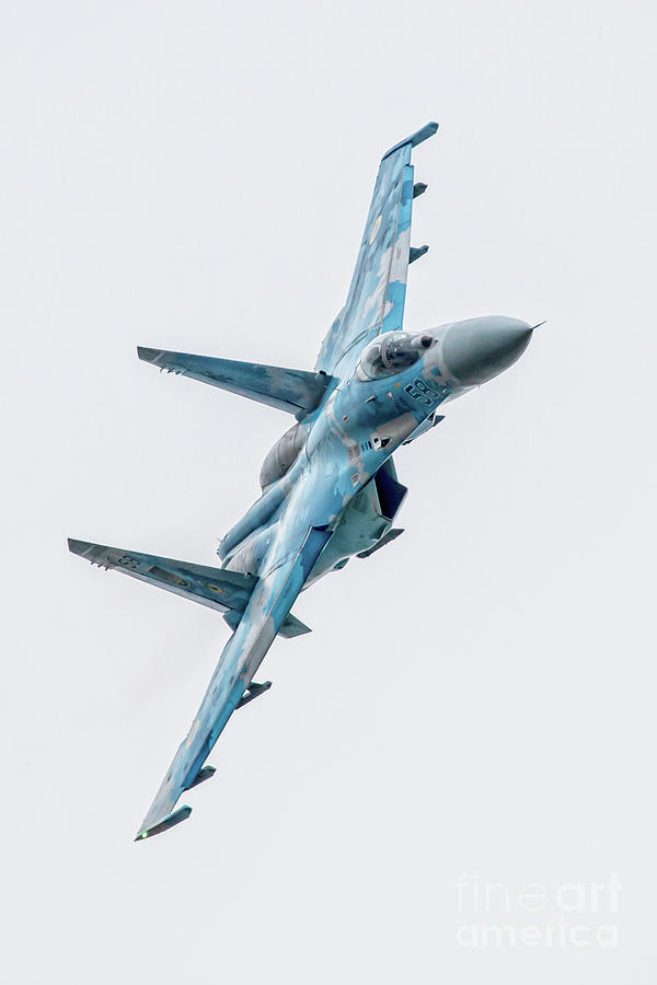 SU-27 Flanker #3 by Airpower Art