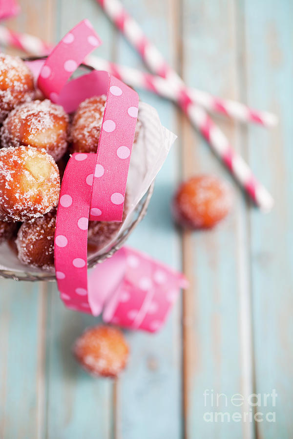 Sugar donuts #1 Photograph by Kati Finell