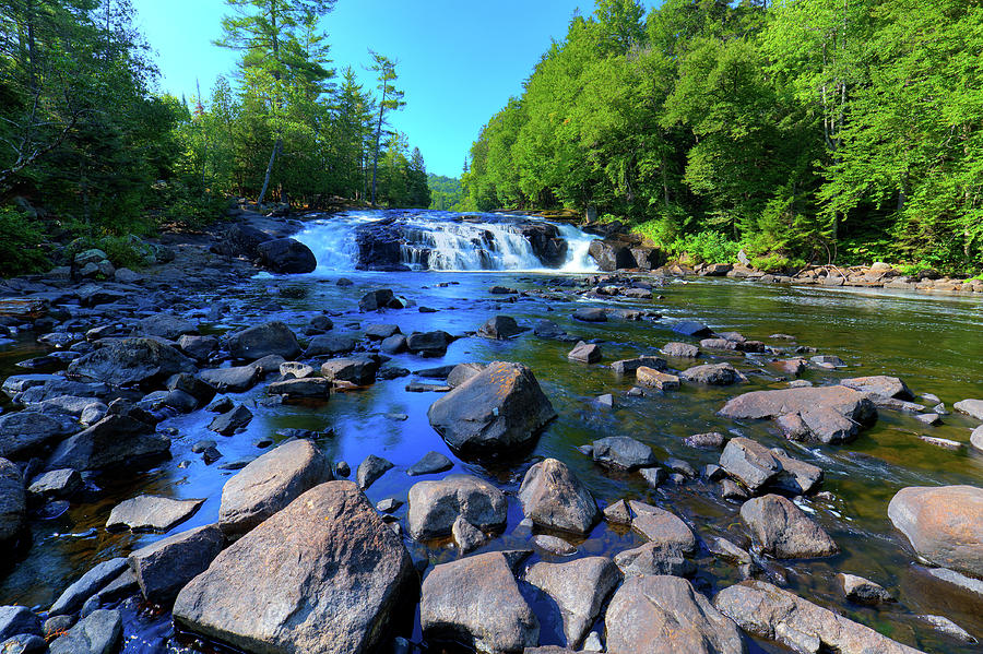 Summer at Buttermilk Falls #2 Photograph by David Patterson