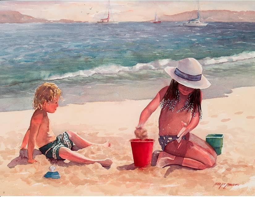 Summer Days #1 Painting by Laura Lee Zanghetti