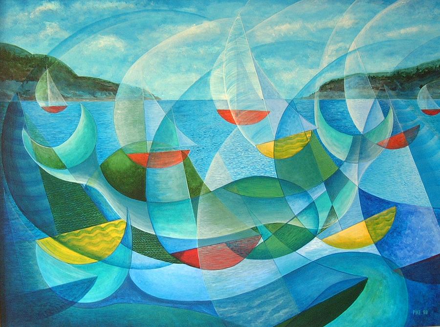 Summer Sailing #1 Painting by Douglas Pike