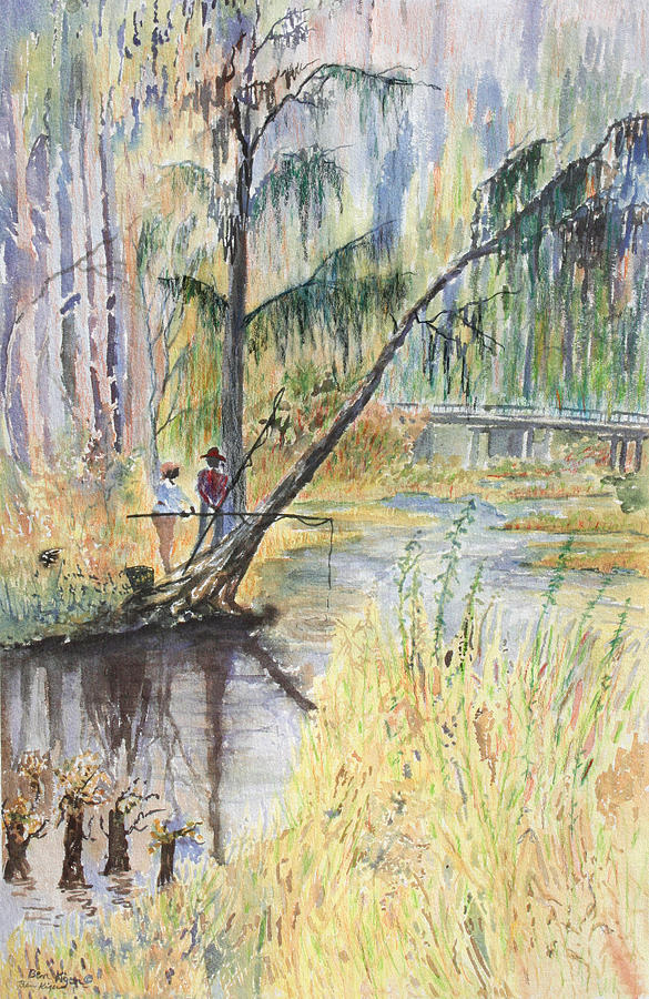 Low Country Painting - Summertime by Ben Kiger Low Country Painting - Summertime by Ben Kiger