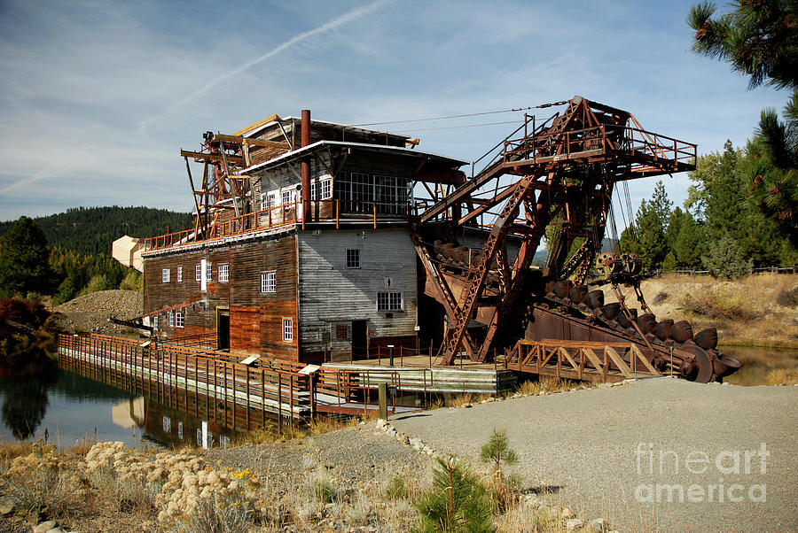 Sumpter Mining Dredge #2 Photograph by Denise Bruchman