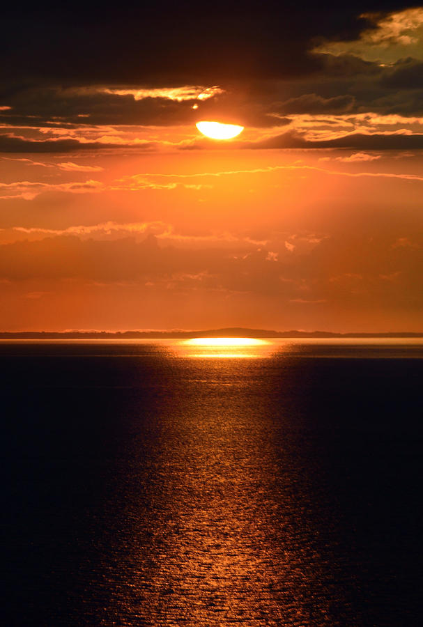Sun Down Photograph by Terence Davis