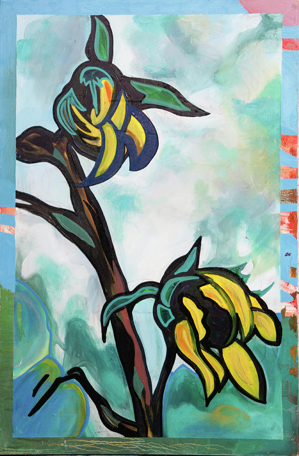 Sunflowers Painting by Ally Burguieres - Fine Art America