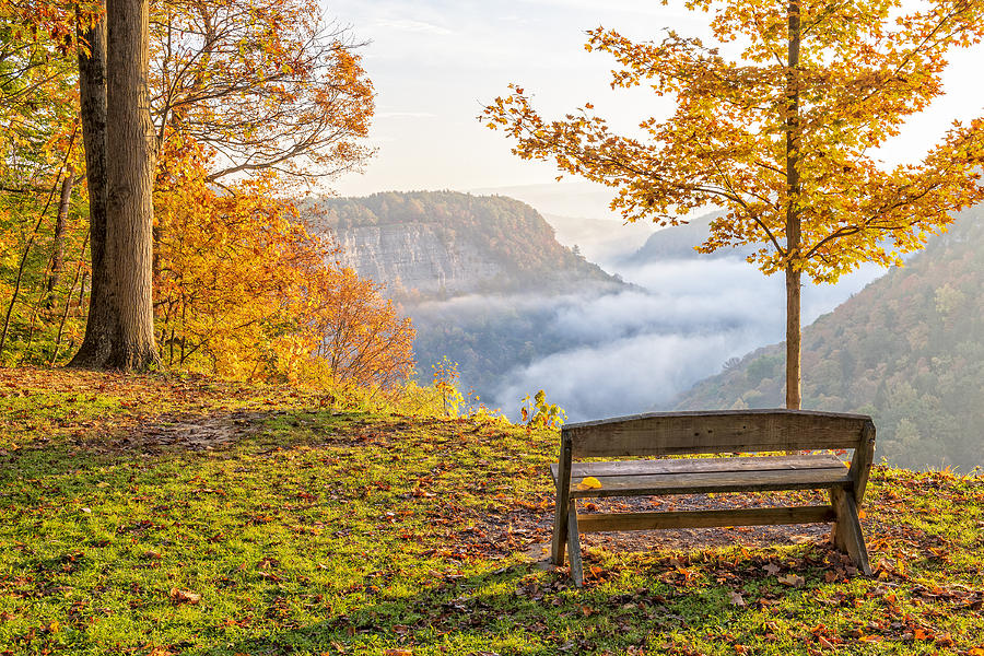 Sunrise At Humphrey's Overlook by Jim Vallee Sunrise At Humphrey's Overlook by Jim Vallee