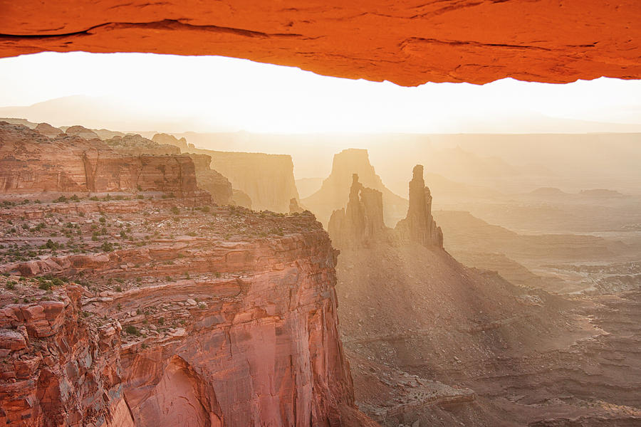 Sunrise at Mesa Arch #1 Photograph by Kunal Mehra