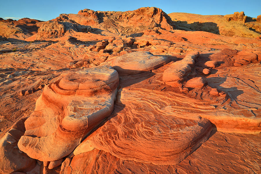 Sunrise at Valley of Fire #3 Photograph by Ray Mathis